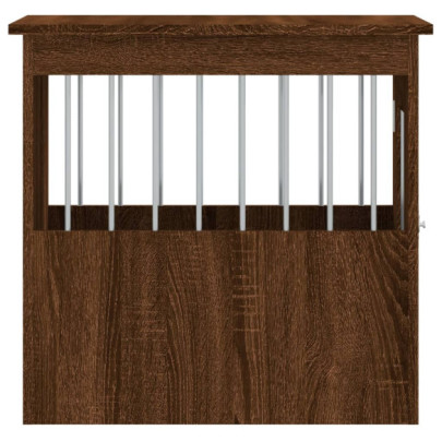 Ladă pentru câini din lemn de stejar - 45x62x59 cm