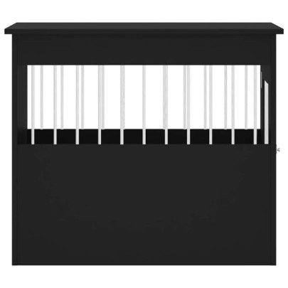 Ladă Câini Lemn Compozit 55x80x68 cm - Cu Masă Integrată