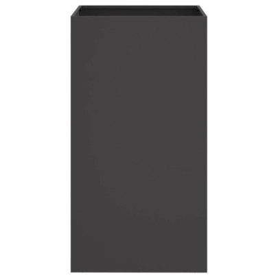 Jardinieră Oțel Negru 42x38x75 cm - Livrare Gratuită