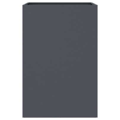 Jardinieră Antracit Oțel - 52x48x75 cm - Livrare Gratuită