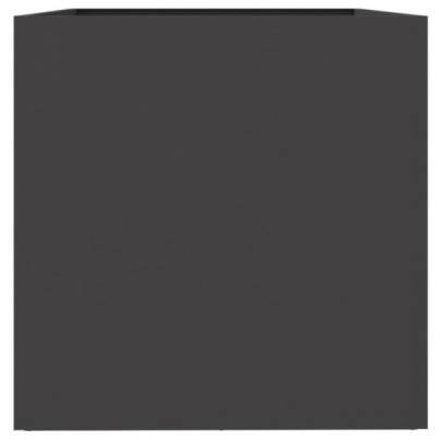 Jardinieră Oțel Negru 62x40x39 cm - Livrare Gratuită