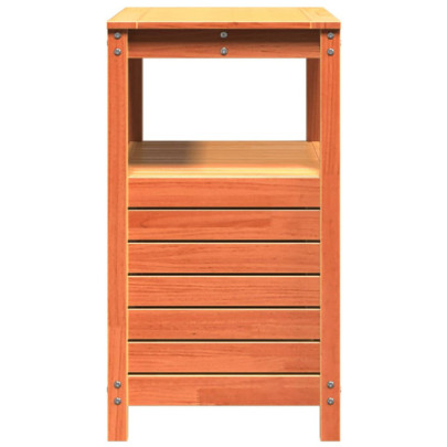 Masă de Plantare cu Rafturi Lemn Masiv Pin 82,5x45x81 cm