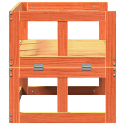 Banchetă extensibilă grădină - Lemn masiv pin - Livrare gratuită