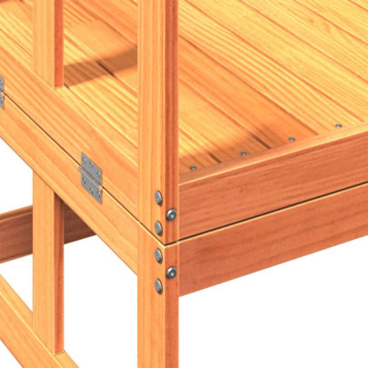 Banchetă extensibilă grădină - Lemn masiv pin - Livrare gratuită