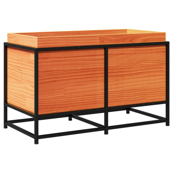 Jardinieră Lemn Masiv Pin - 80x40x50 cm - Livrare Gratuită