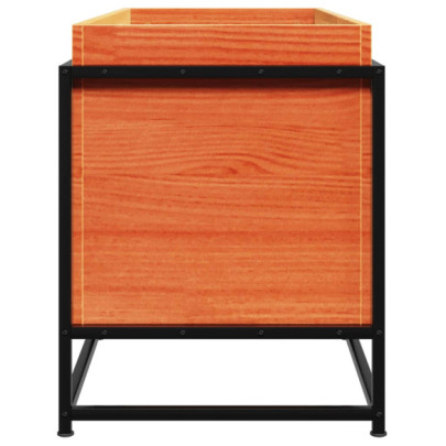 Jardinieră Grădină Lemn Masiv Pin - Maro Ceruit 100x40x50cm