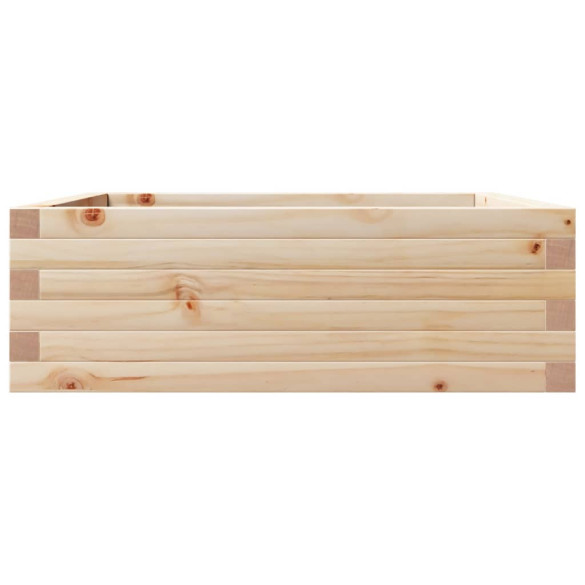 Jardinieră Grădină Lemn Masiv Pin - 70x70x23 cm