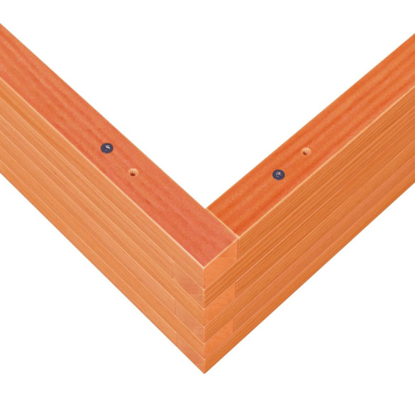 Jardinieră Grădină Lemn Masiv Pin - 100x100cm | Livrare Gratuită