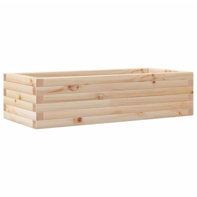 Jardinieră Grădină Lemn Masiv de Pin - 90x40x23 cm
