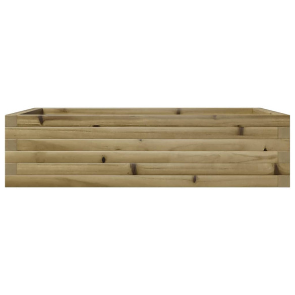 Jardinieră Grădină Lemn Pin Impregnat - 90x60x23 cm