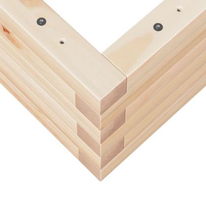 Jardinieră Grădină Lemn Masiv Pin - 110x60x23 cm