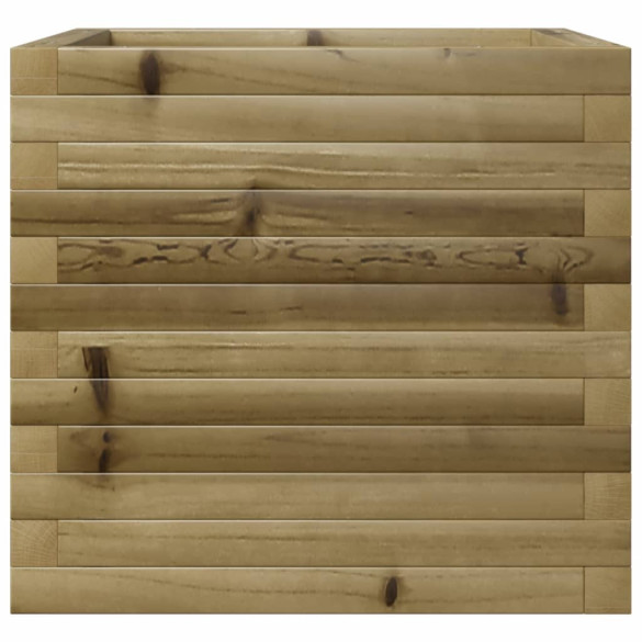 Jardinieră Grădină Lemn Pin Impregnat - 50x50x45,5 cm