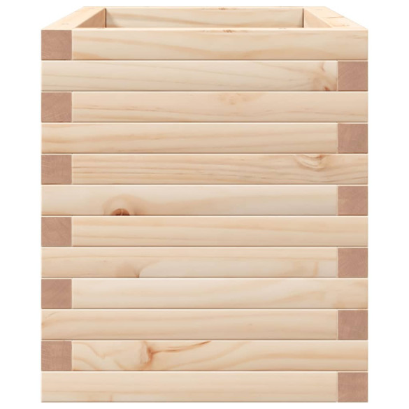 Jardinieră Grădină Lemn Masiv Pin - 70x40x45,5 cm