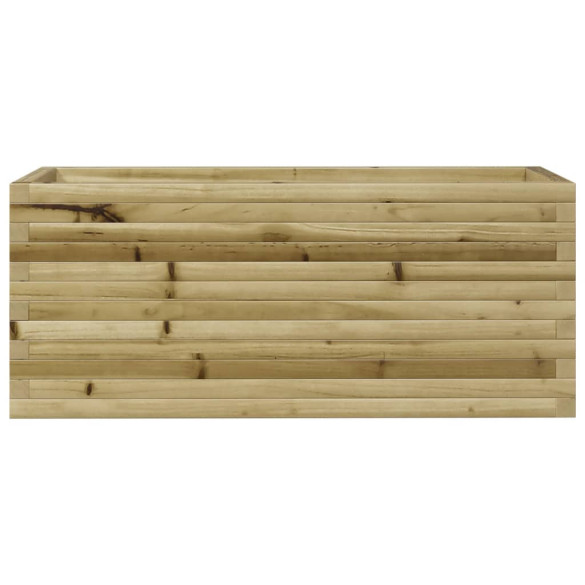 Jardinieră Grădină Lemn Pin Impregnat - 110x40x45,5 cm