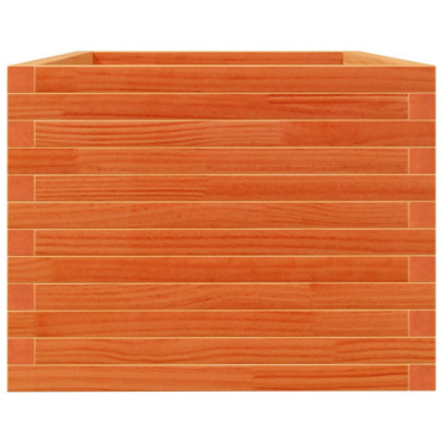 Jardinieră Grădină Lemn Masiv Pin - 90x60x45,5 cm Maro