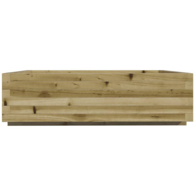 Jardinieră Grădină Lemn Pin 90x90 cm | Livrare Gratuită