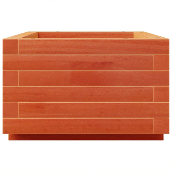 Jardinieră Grădină Lemn Masiv Pin - Maro Ceruit 70x40x26,5 cm