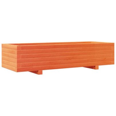 Jardinieră Grădină Lemn Masiv Pin - 110x40x26,5 cm