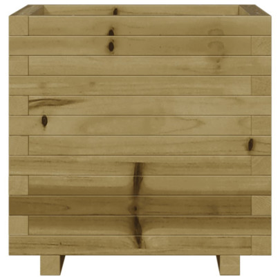 Jardinieră Grădină Lemn Pin Impregnat 50x50x50 cm