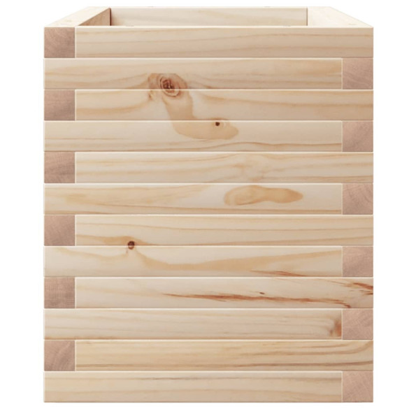 Jardinieră Grădină Lemn Masiv Pin - 110x40x49,5 cm