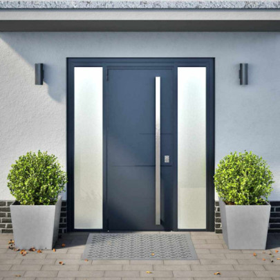 Jardiniere Grădină Oțel Galvanizat - 2 buc. - 50x50x50 cm