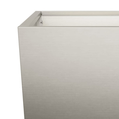 Jardiniere Grădină Oțel Intemperii 45x45x75 cm - 2 bucăți