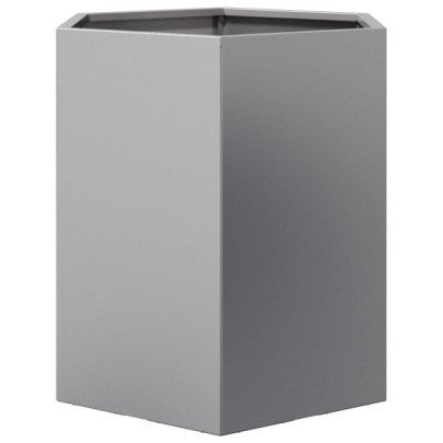 Jardiniere Grădină Oțel Galvanizat - 2 Bucăți 46x40x45cm