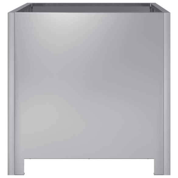 Jardiniere Grădină Oțel Galvanizat - 2 buc. | Livrare Gratuită