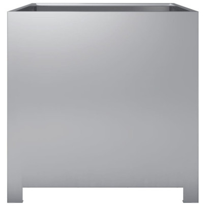 Jardinieră Oțel Galvanizat 50x50x50 cm - Livrare Gratuită