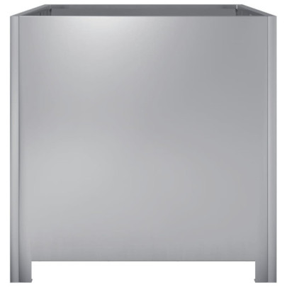 Jardinieră Oțel Galvanizat 50x50x50 cm - Livrare Gratuită