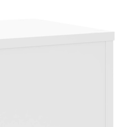 Suporturi plante lemn alb - 2 bucăți - 30x30x70 cm