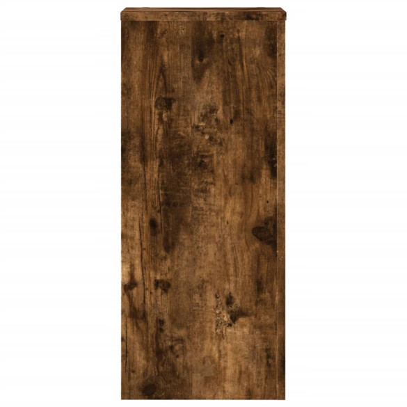 Suporturi Plante Lemn Stejar Fumuriu - 2 buc., 70 cm