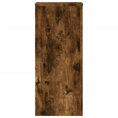 Suporturi Plante Lemn Stejar Fumuriu - 2 buc., 70 cm