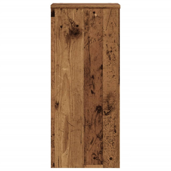 Suporturi Plante Lemn Vechi 30x30x70cm - 2 bucăți