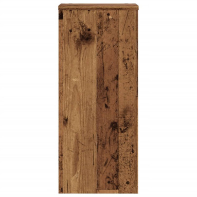 Suporturi Plante Lemn Vechi 30x30x70cm - 2 bucăți