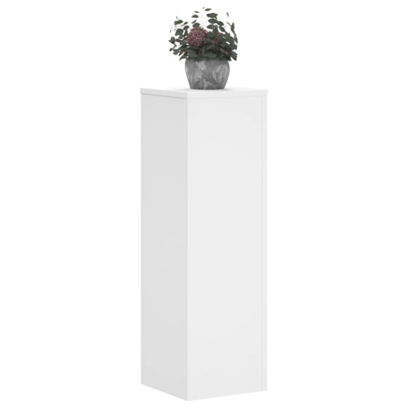 Suporturi Plante Lemn Alb - 2 buc., 80cm - Livrare Gratuită Suporturi Plante Lemn Alb - 2 buc., 80cm - Livrare Gratuită