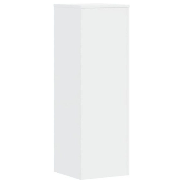 Suport Plantă Alb Lemn Prelucrat 33x33x100 cm