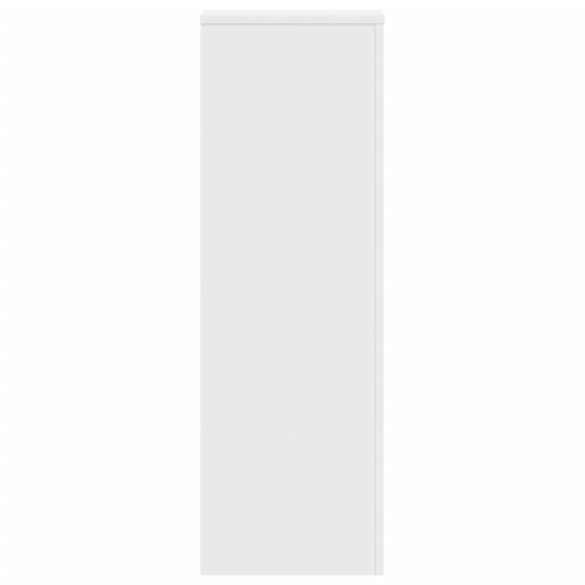 Suport Plantă Alb Lemn Prelucrat 33x33x100 cm