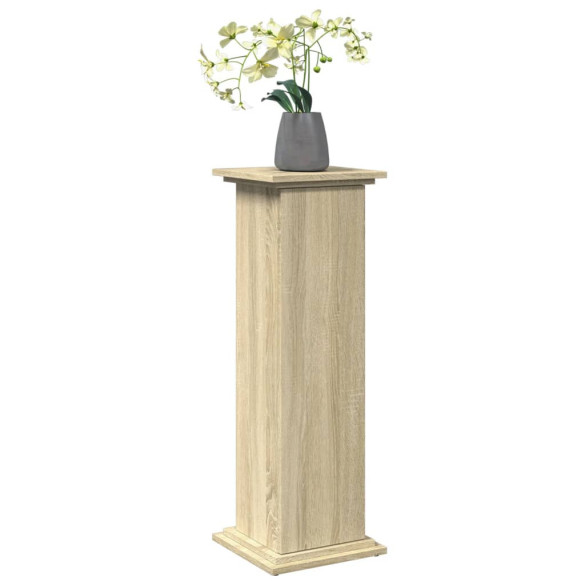 Suport Expoziție cu Depozitare Sonoma Stejar 90cm Suport Expoziție cu Depozitare Sonoma Stejar 90cm