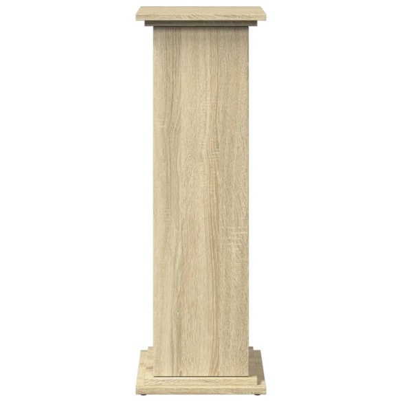 Suport Expoziție cu Depozitare Sonoma Stejar 90cm Suport Expoziție cu Depozitare Sonoma Stejar 90cm