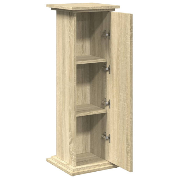 Suport Expoziție cu Depozitare Sonoma Stejar 90cm Suport Expoziție cu Depozitare Sonoma Stejar 90cm