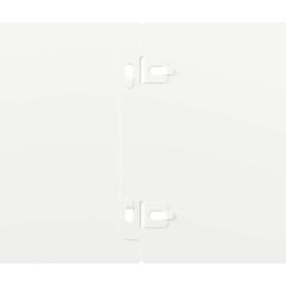 Borduri Gazon Alb Oțel Laminat | 50 bucăți | Livrare Gratuită