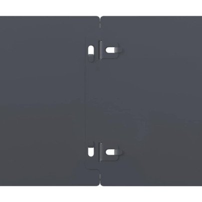 Borduri Gazon Oțel Antracit 50 buc - Livrare Gratuită