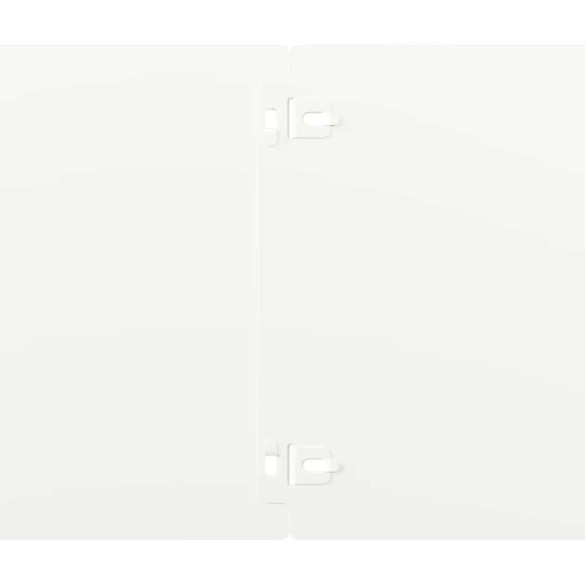 Borduri Gazon Oțel Alb 30 buc | Livrare Gratuită