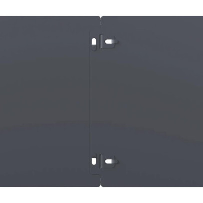 Borduri Gazon Oțel Antracit 30 buc - Livrare Gratuită