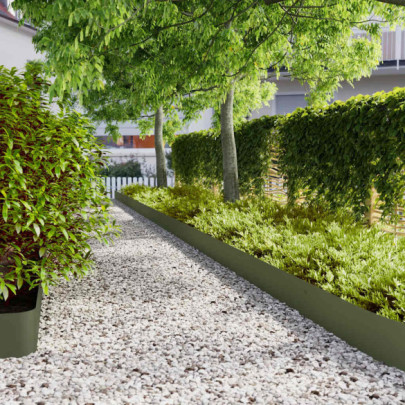 Borduri Gazon Oțel Laminat la Rece - 30 bucăți