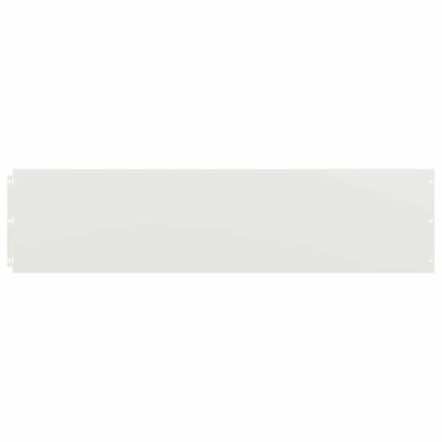 Borduri Gazon Oțel Alb 25x103 cm - Set 10 bucăți