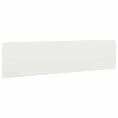 Borduri Gazon Oțel Alb 25x103 cm - Set 10 bucăți