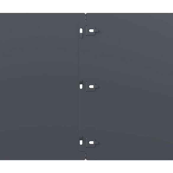 Borduri Gazon Oțel Antracit 25x103 cm - Livrare Gratuită