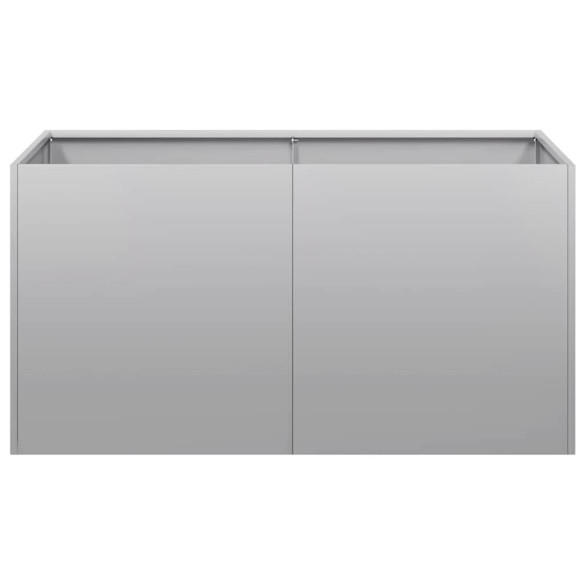 Jardinieră Oțel Galvanizat 80x40x40 cm | Livrare Gratuită